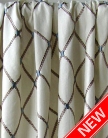 Premium Quality Linen\Cotton Embroidery Drapes and Curtains