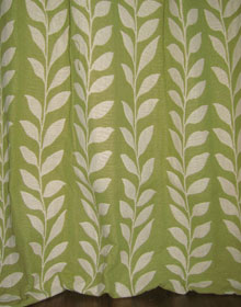 Leaf 100% Cotton Drapes and Curtains